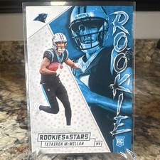 Panini 2025 Rookies & Stars Rookie Exclusive Tetairoa McMillan #24 Panthers NFL