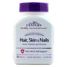 21st Century Hair, Skin & Nails - Advanced Formula  50 tabs