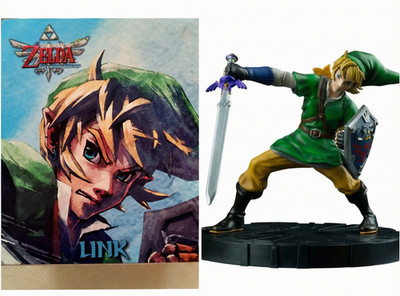 The Legend of Zelda Skyward Sword LINK Statue 25cm 10'' Figur Dark Horse NEU
