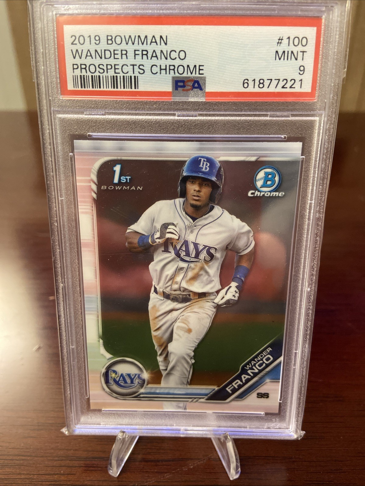 2019 Bowman - Chrome Prospects Wander Franco #BCP-100 (RC)