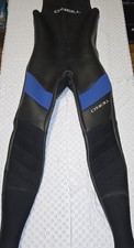 O'Neill Sleeveless Full Wetsuit Farmer John Adult XL Black Blue Neoprene Surf