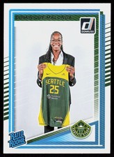 2025 Donruss WNBA Dominique Malonga #89 BASKETBALL CARD Rookie Seattle Storm RC