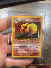 Flareon 3/64 No Symbol Error Holo Jungle Set Rare Pokemon Card  on eBay