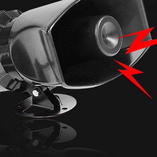 Hot Alarm Horn 7 Tones Loud Clear Sound Wireless Alarm Speaker For 12V Cars - Picture 9 of 12