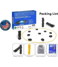 Juego de ajedrez magnético con piedras, juego de imanes, juegos familiares