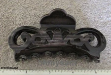 CLOSEOUT 3+4+4 NEW COLOR WOOD GRAIN PRINT PLASTIC HAIR CLIP FLAT COMB/ 3 1/2"