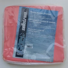 Sellstrom S97620 Welding Blanket - 16 oz Acrylic Coated Fiberglass - 6'x6' - Red