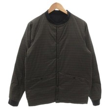 nanamica for SLOWEAR Collab Reversible Down Jacket Navy Beige M Used