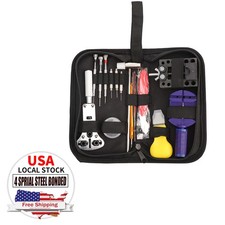 147pcs Watch Repair Tool Kit Watchmaker Back Case Remover Opener Tool Kit