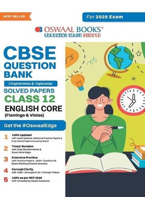 CBSE Question Bank Chapterwise and Topicwise SOLVED PAPERS_Class 12_English Core