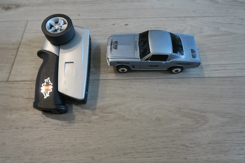 Xmods RC Car 1965  Blue Ford Mustang  Vintage With Body Kit AS IS