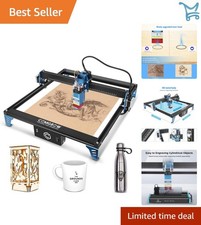Laser Engraving Machine Metal Wood Glass Acrylic 15.7x15.7 5000mW Power