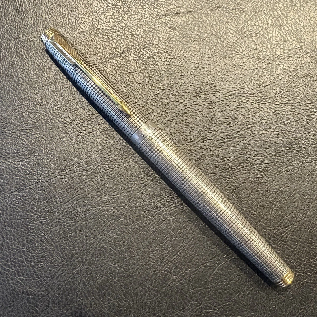 Parker Gold, 14K Nib Sterling Silver Collectible Fountain Pens for