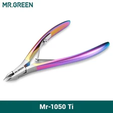 MR.GREEN Gorgeous Colorful Cuticle Nippers Cuticle Clippers Nail Manicure Scisso