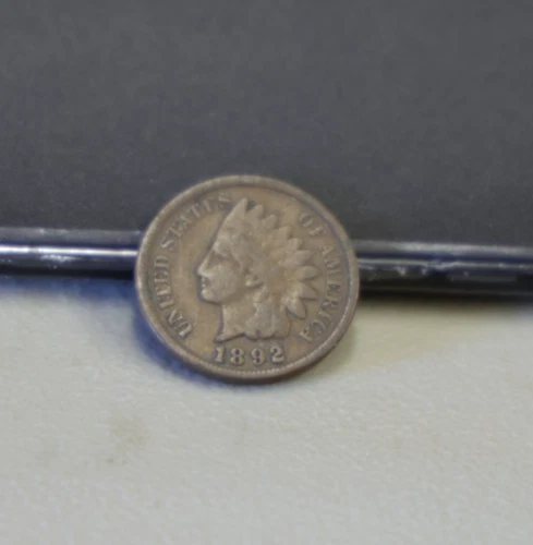 1892 US Indian Cent 1c Fine