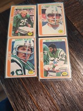 1978 New York Jets Topps - Scott Dierking, Larry Keller, Gary Putz & Ed Taylor 