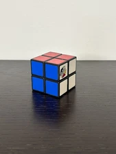 Rubik's Cube Official 2x2 Mini Brain Teaser Classic Color-Matching Puzzle