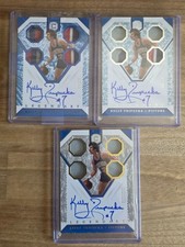 KELLY TRIPUCKA 2018-19 Panini Cornerstones Legendary Quad Relic Autographs Lot