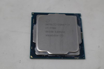 INTEL CORE i7-7700 Processor - Used - 3.60GHz