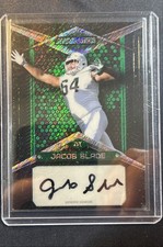 2023 Wild Card Alumination Draft Autograph Rookie Jacob Slade /15 F13. rookie card picture