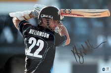 Kane Williamson signed 12x8 image F photo ACG CERTIFIED RACC Trusted Seller