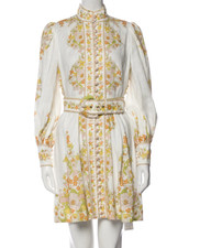 zimmermann linen mini dress