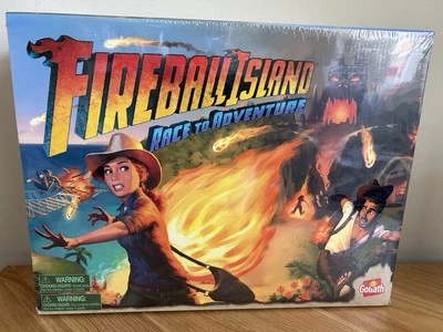 Fireball Island Race to Adventure Goliath Games 2021 Board Game **New & Sealed**
