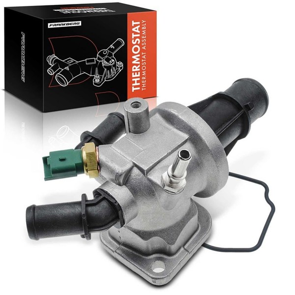 Frankberg 88°C Thermostat+Dichtung Passend FüR Fiat 500 Doblo Idea Panda Punto F-image