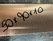 Kupfer 99%  90x50x10 mm Vierkant Platte Leiste Busbar Siehe meine Angebote