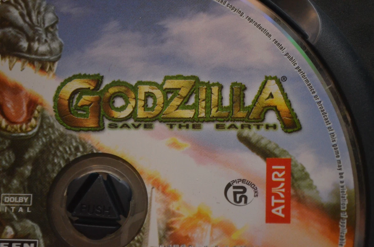 GODZILLA SAVE THE EARTH PLAYSTATION 2 PS2 PS 2