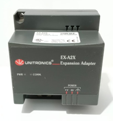 UNITRONICS EX-A2X, EXPANTION ADAPTER MODULE Isolated Power Supply 12/24VDC