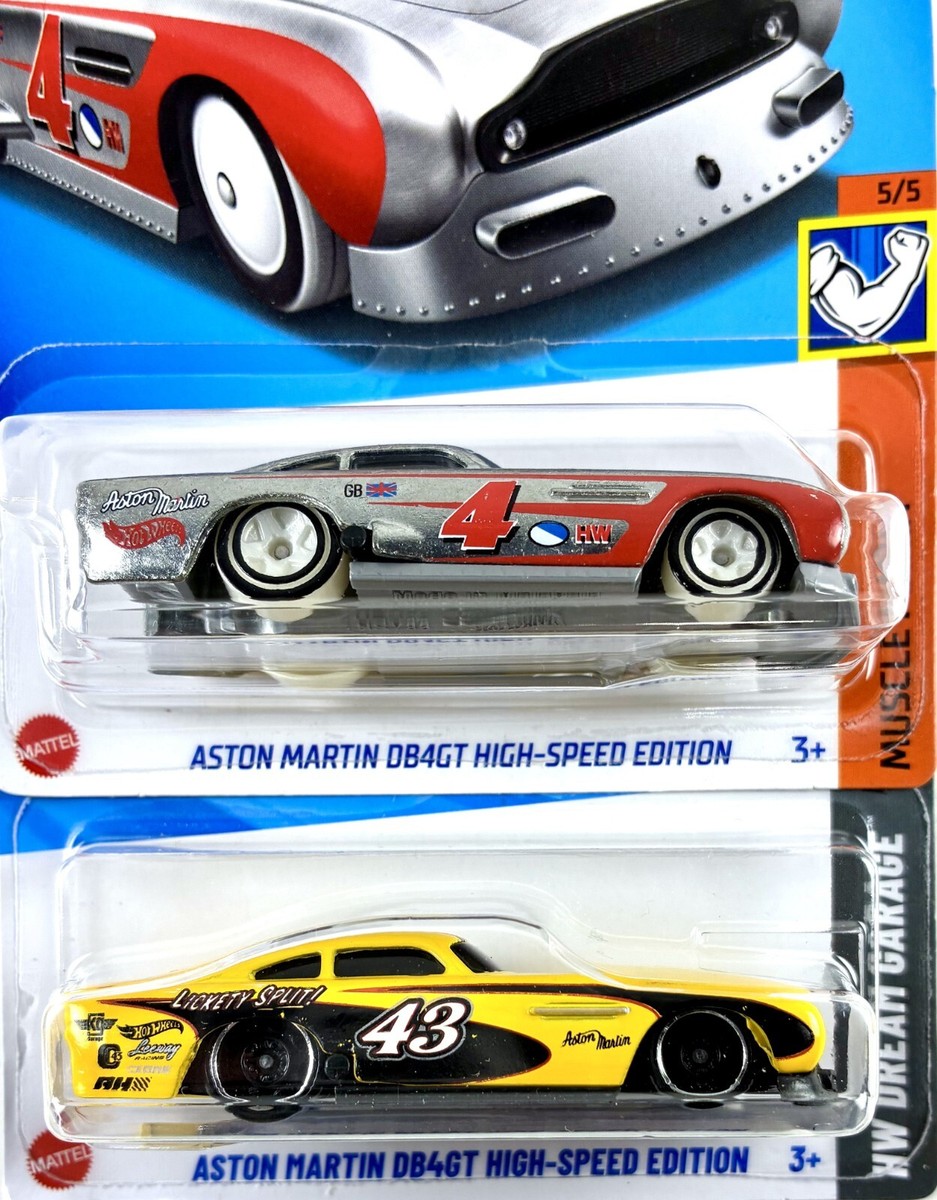 ミニカー Hot Wheels Aston Martin DB4GT 43 Hot Wheels Aston Martin DB4GT High-Speed Edition, Silver