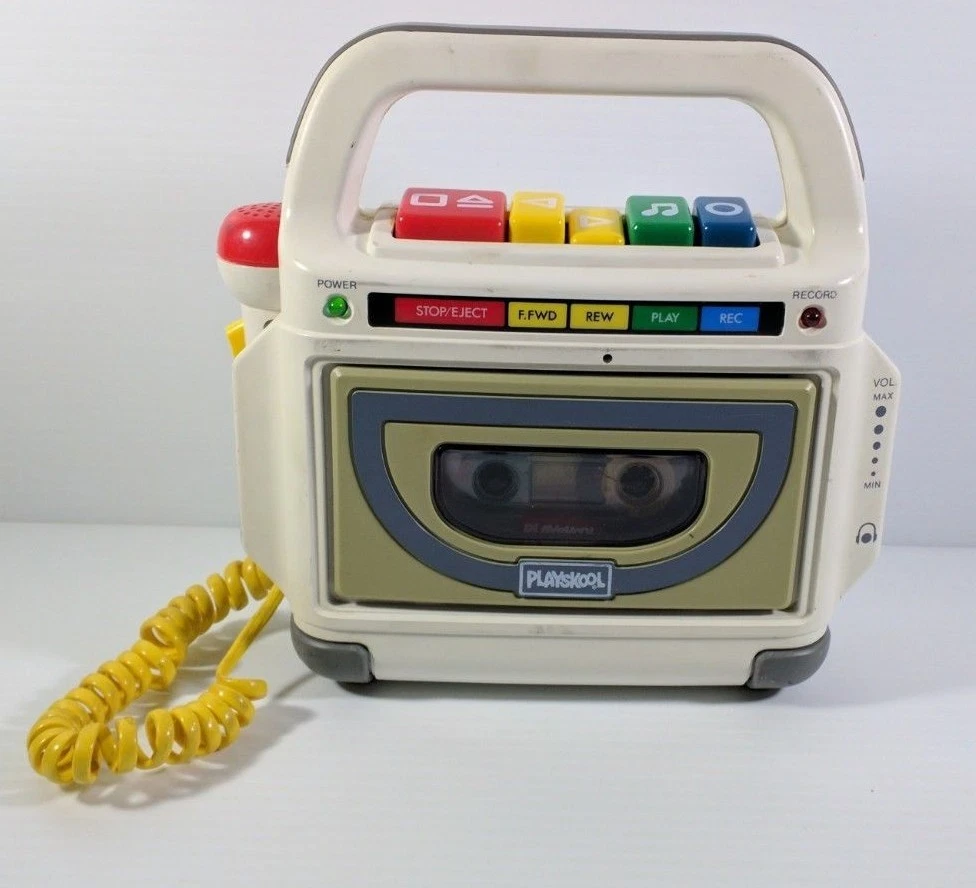 Playskool hotsell cassette recorder