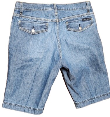 CK Calvin Klein Jean Shorts Women's Size 12 (34x12) Vintage Y2K