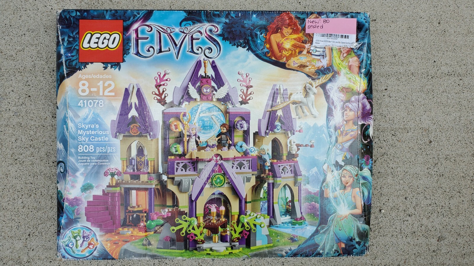 lego elves skyra's mysterious sky castle