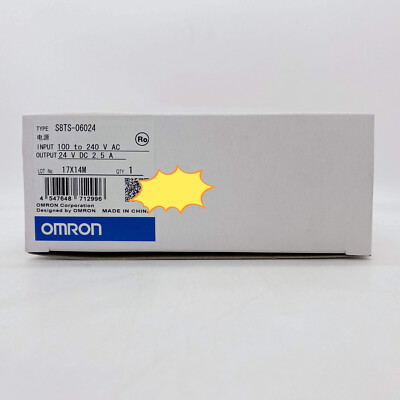 NEW In Box Omron S8TS-06024 S8TS06024 switching power supply free