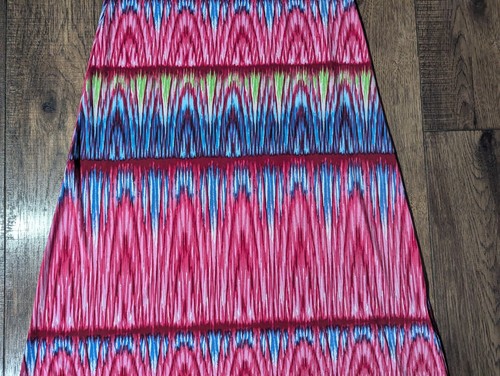 California Woman hellrosa & blau gestreiftes Maxi Viskose Kleid Gr. M bunt - Bild 3 von 17