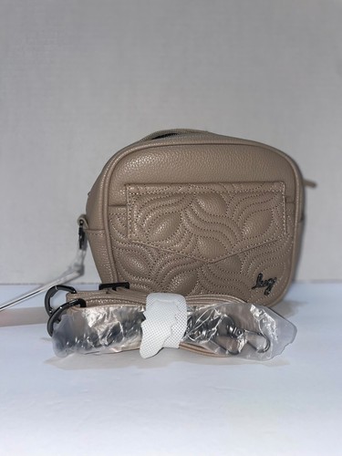 Lug Swing Vegan Leather Convertible Crossbody Purse NWT Tan Color - Picture 3 of 5
