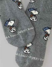 AE 24/7 Snoopy Crew Socks