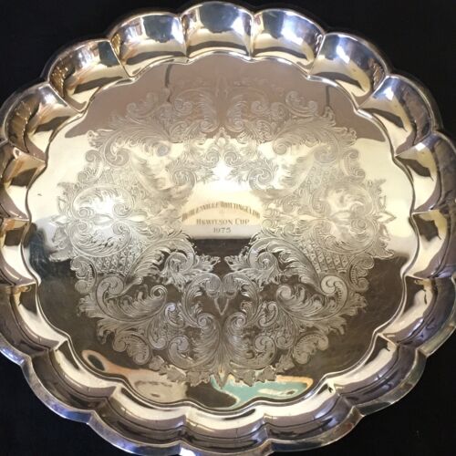 ATLANTA PLATE Paramount SILVER PLATED TRAY Healesville Trotting HORSE RACING - Picture 1 of 7