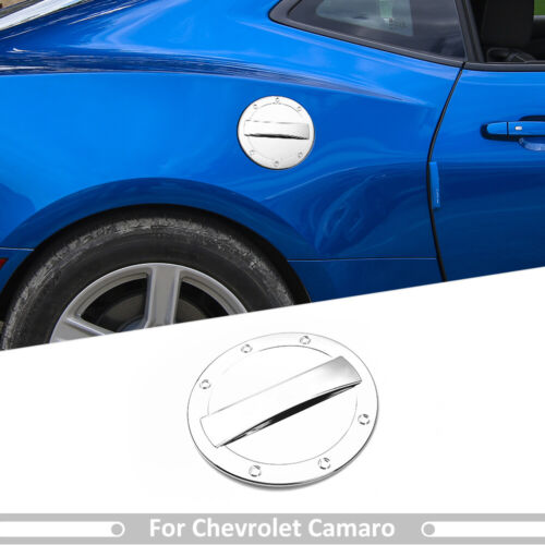 Exterior Fuel Filler Gas Tank Door Cover Cap Trim For Chevy Camaro 2017+  Chrome 635650609794 | eBay