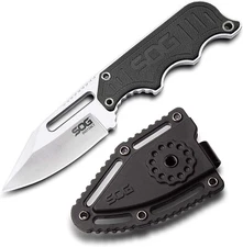 SOG Small Fixed Blade Knife - Instinct Boot Knife, EDC Knife, Neck Knife, 2.3...