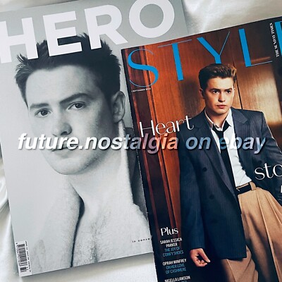 KIT CONNOR HERO #32 & Sunday Times STYLE - Autumn 2024 magazine BUNDLE LAST ONE!