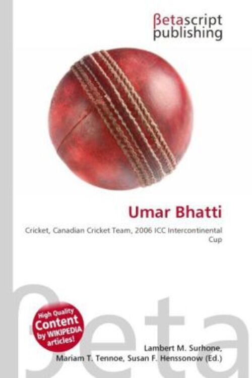 Umar Bhatti Lambert M. Surhone (u. A.) Taschenbuch Englisch Ean