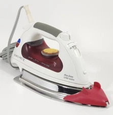Euro Pro X G1485XH Electric Steam Flatiron 1700 Watt Pro Clothes Iron Anti Calc 