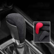 Alcantara Style Gear Shift Knob Cover Trim For Mazda 3 Cx-50 Cx-30 2020-2024 Alcantara Style Gear Shift Knob Cover Trim For Mazda 3 Cx-50 Cx-30 2020-2024