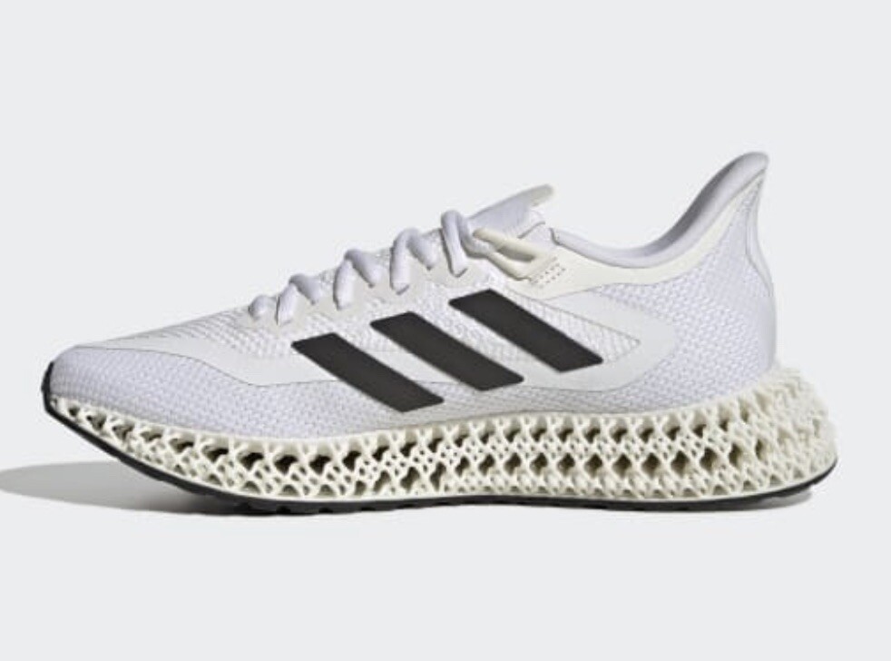 Adidas Running Shoes Off White Black 4D FWD GX9247 Mens 9.5