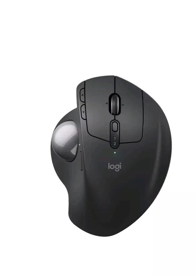 Logitech MX ERGO S Advanced Wireless Trackball Mouse, USB-C Rechargeable Wireles - Image 2 of 4