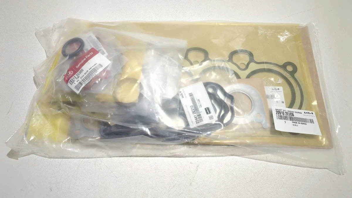 New OEM Engine Gasket Overhaul Kit 2.0 Hybrid 2016-2020 Sonata  