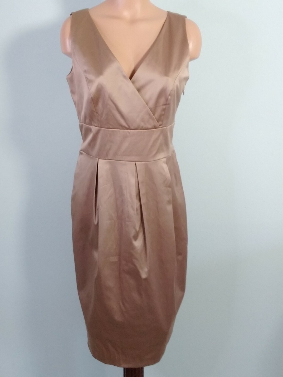 bronze copper formal dress Cameron Blake Copper Mother Of The Bride